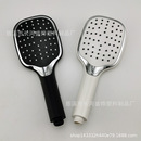 黑 淋雨喷头手持免打孔花洒套装 塑料普通花洒 无压不增压