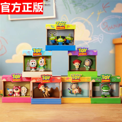 正版玩具总动员经典电影时刻盲盒