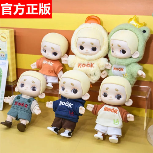 52toysNOOK毛绒人偶盲盒第一弹