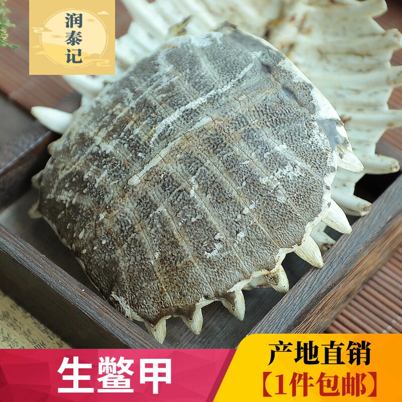 生鳖甲中药材正宗鳖甲壳500g克新货甲鱼壳鳖盖子整壳鳖甲生鳖甲个 - 实物图