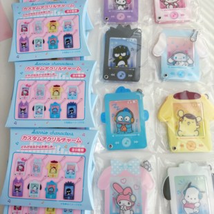 现货！日本三丽鸥谷子亚克力天使蕾丝谷美立牌摇摇乐挂件Kitty