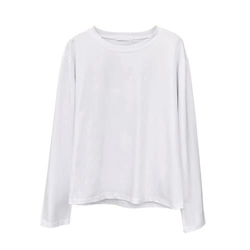 Белый лонгслив, приятное телу утепленное термобелье, осенний