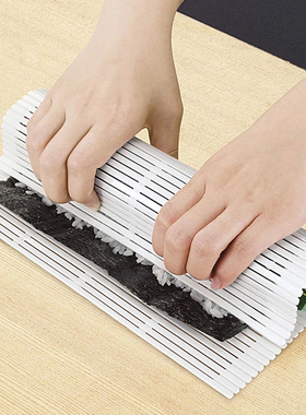 日本进口SANADA寿司帘DIY寿司模具料理卷帘竹帘做寿司的制作工具