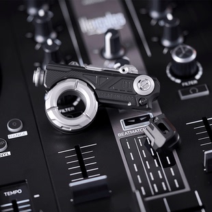 食肉者 01EDC时空骑士指尖陀螺玩具钢钛金属解压限量版成人黑科技