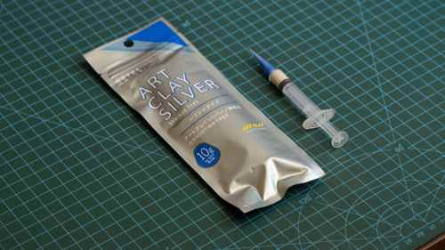 针管银粘土银泥进口造型