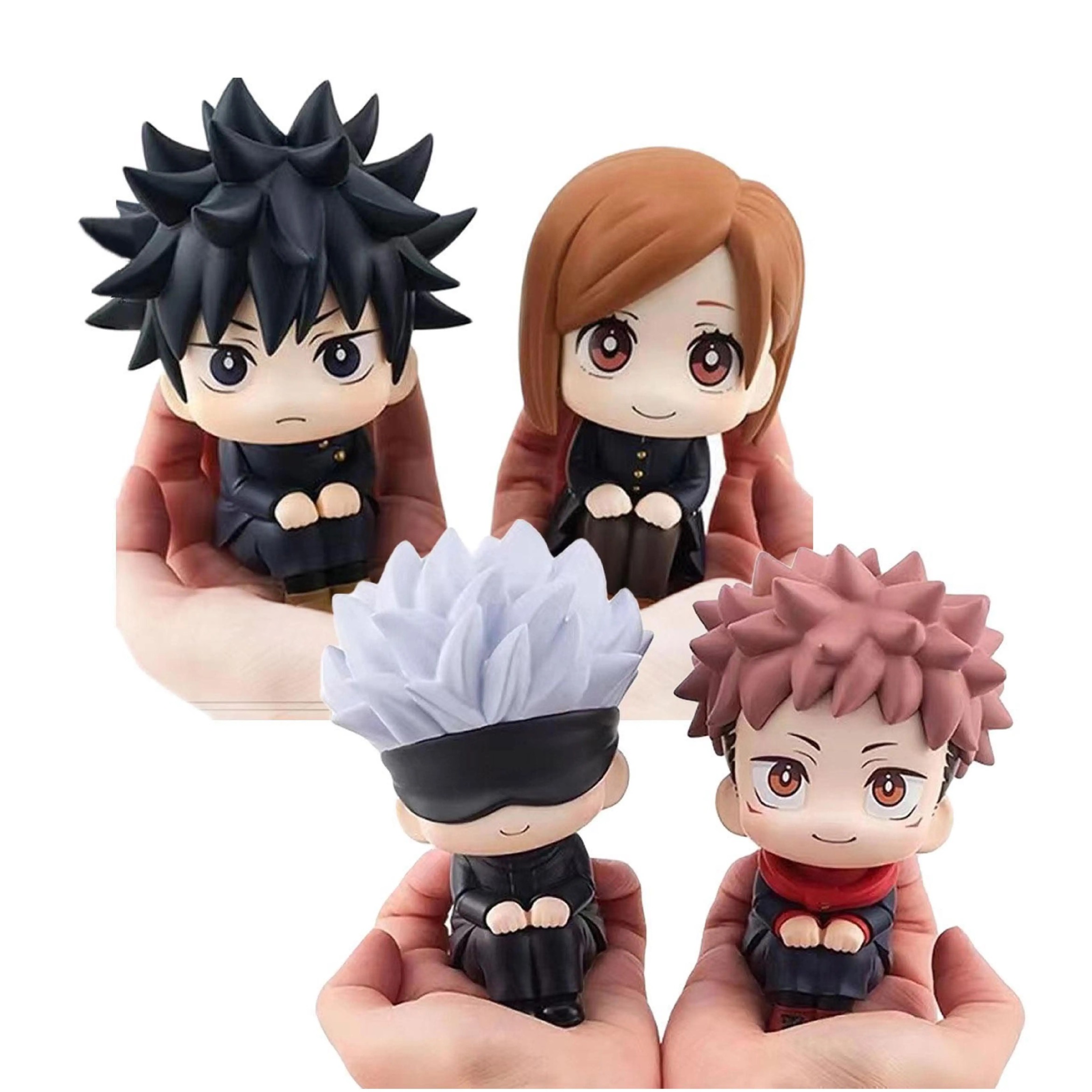 q版手办五条悟手办回战虎杖悠仁钉崎野蔷薇桌面摆件玩具礼物模型