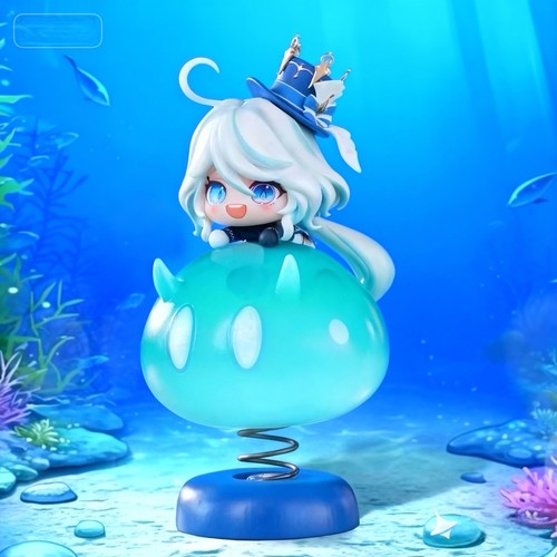 芙宁娜Q版手办水神摇摇乐周边车载摆件动漫周边Q版桌面生日礼物