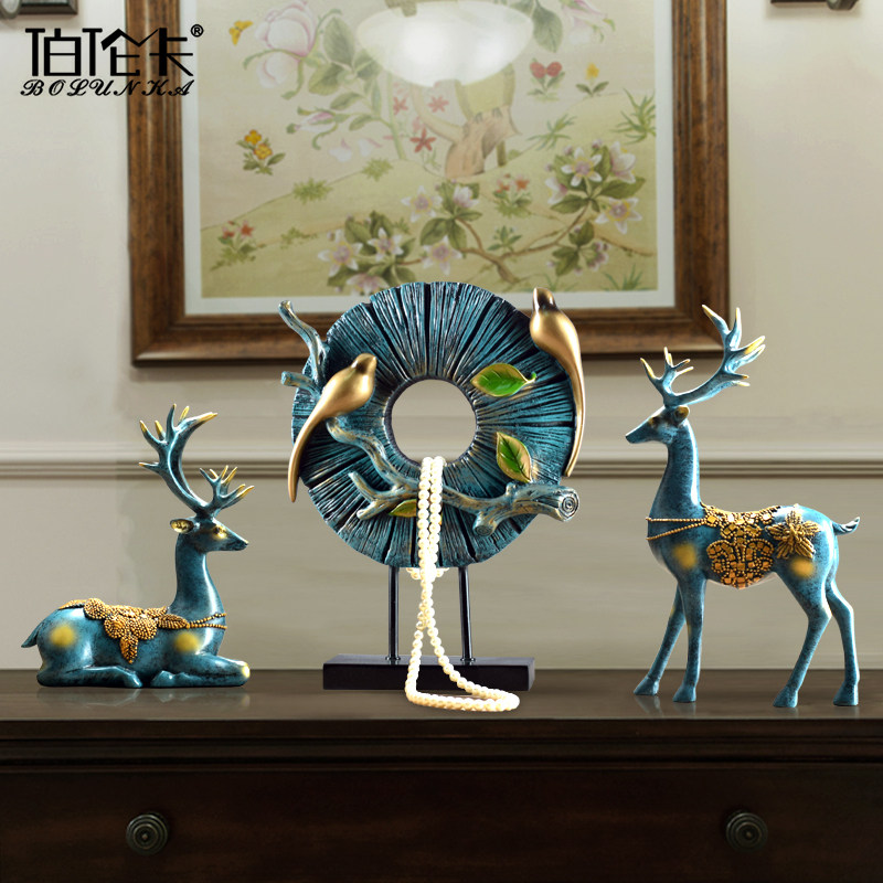 创意客厅电视柜酒柜装饰品鹿摆件北欧轻奢结婚礼物乔迁新居送礼品|msdalam kategori Aksesori rumah, hiasan - dari Buy2taobao.com untuk memberikan perkhidmatan ejen Taobao profesional membeli