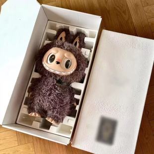 现货直发labubu拉布布三前方高能搪胶脸公仔挂件毛绒玩偶改娃