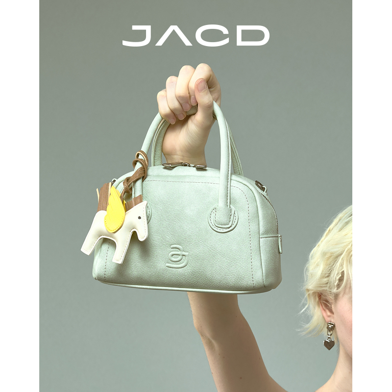 JACD原创设计保龄球包包女2025新款高级小众不撞款包包单肩斜挎包