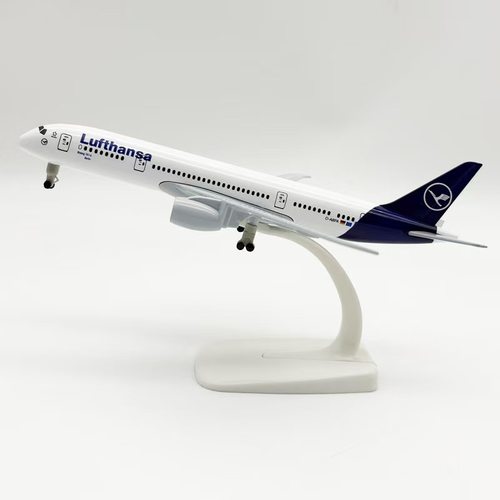 带起落架19cm德国汉莎航空LUFTHANSA波音机B787合金仿真飞机模型