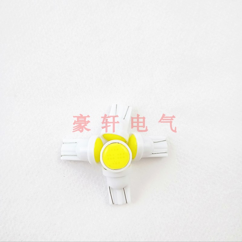 T10插泡 LED12V24V转向灯 直插小灯珠 DC直流灯泡角灯