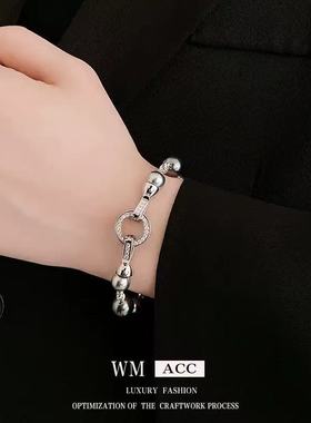 铜合金手链D420 时尚轻奢气质百搭优雅精致手链