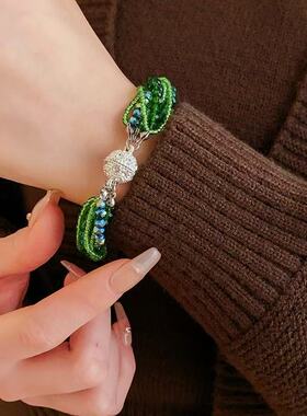 铜合金手链 H224气质轻奢时尚百搭个性精致手链