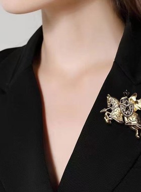 铜合金胸针S174 时尚气质百搭轻奢优雅精致胸针