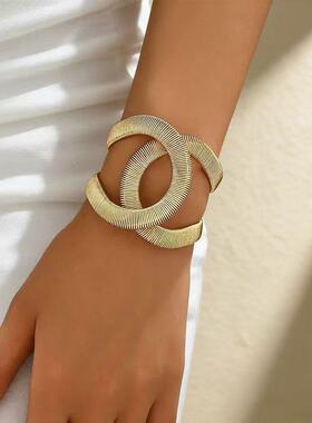 铜合金手镯 T020 时尚气质百搭复古轻奢手镯