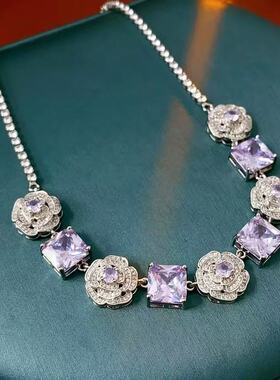 铜合金项链D080 时尚轻奢气质百搭优雅简约大气精美项链