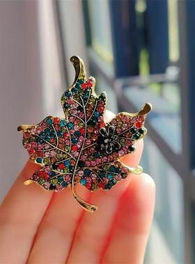 铜合金胸针 S084 轻奢时尚复古百搭胸针