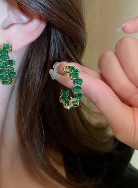 铜合金耳饰 D227 时尚气质百搭复古轻奢耳饰