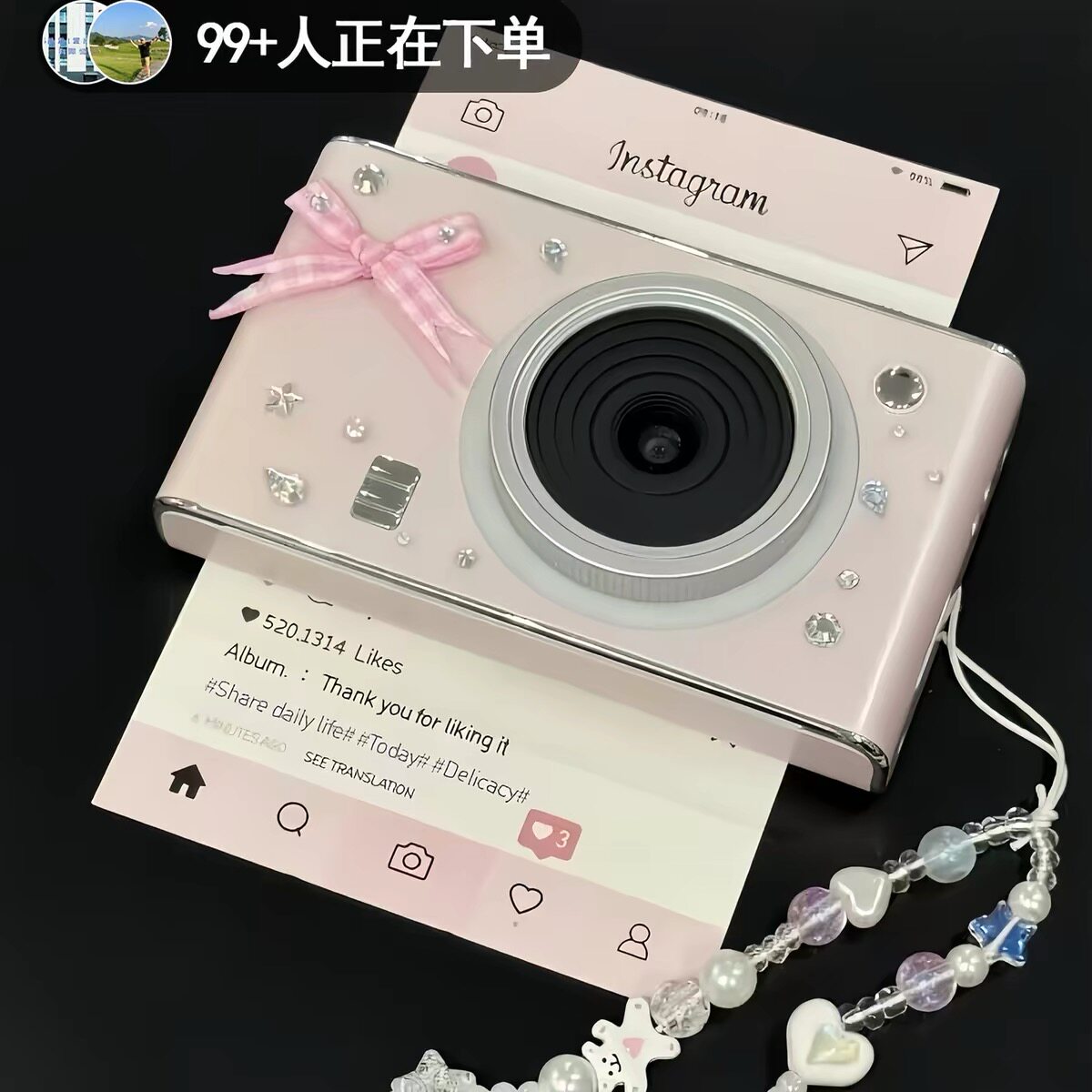 高像素6400w学生复古校园数码照相机ccd相机高清自拍卡片机双