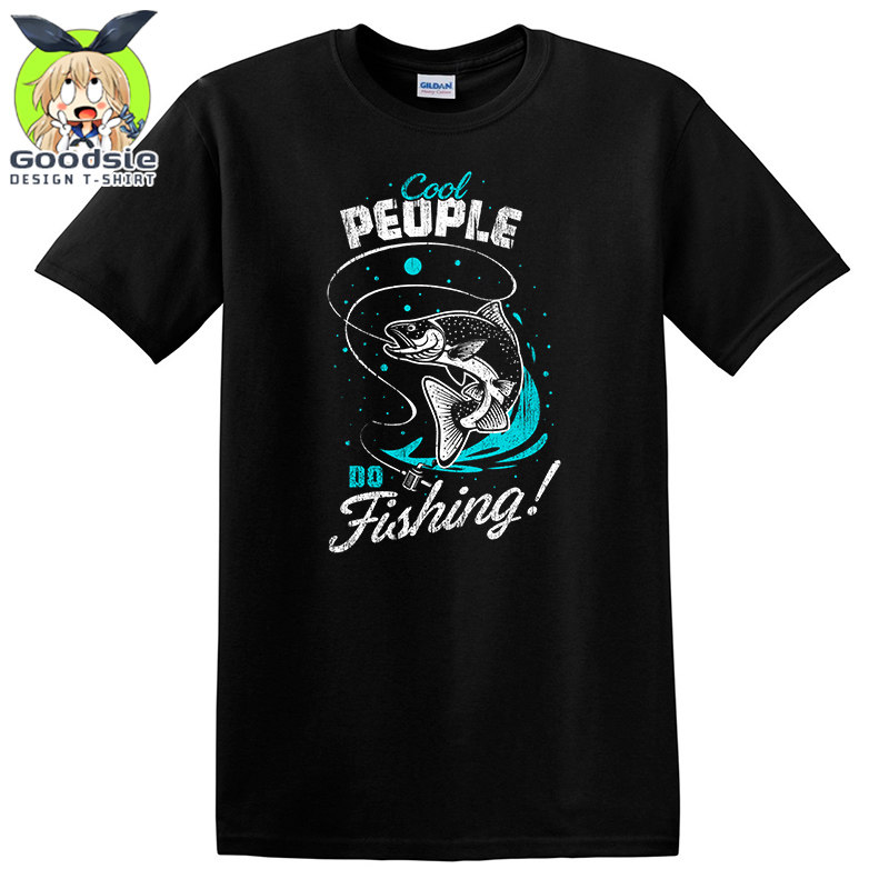 钓鱼鱼头印花图案短袖欧美恶搞笑美式复古夏季上衣t恤创意T恤衣服