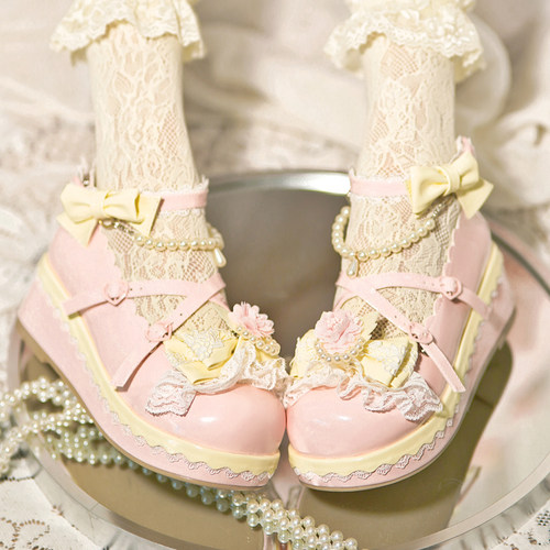 久久Lolita原创b品瑕疵鞋厚底鞋