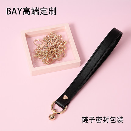 【Bay高端定制】 puppy真皮男女项圈颈圈颈带choker配套牵引绳m