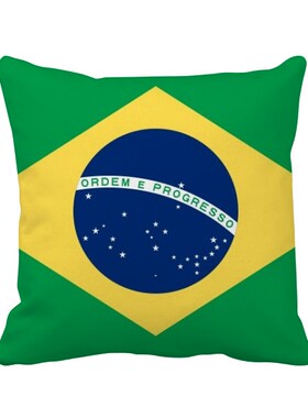 家象征符号图案方形抱枕靠枕沙发靠垫双面含芯礼物学校幼儿园装饰