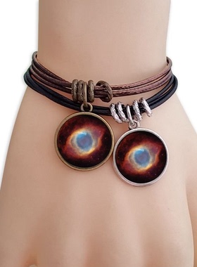 蓝色星球情侣礼品手链