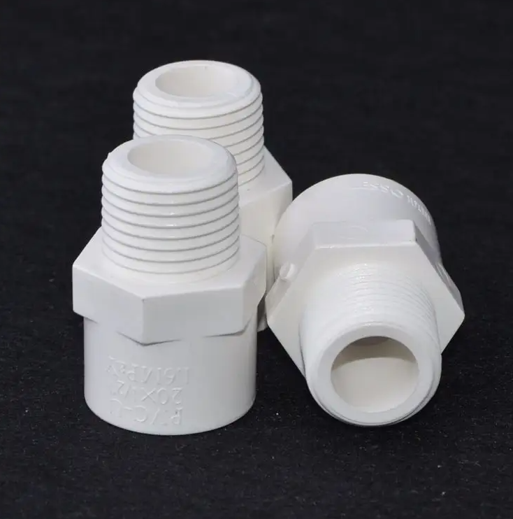 联塑PVC外牙直接外螺纹直通
