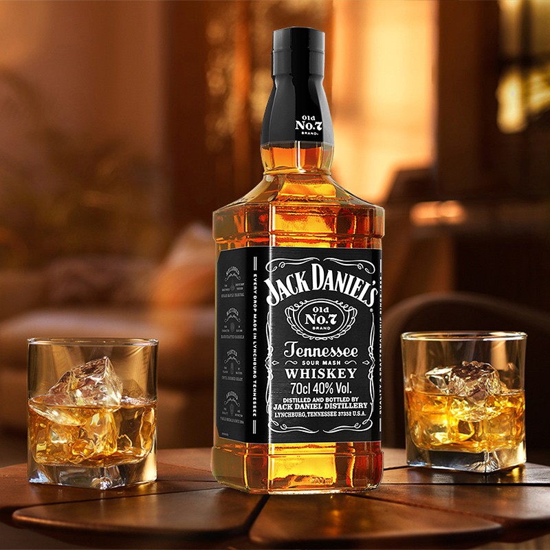 洋酒杰克丹尼威士忌酒 Jack Daniels 玛法斯鸡尾酒调酒可乐桶基酒