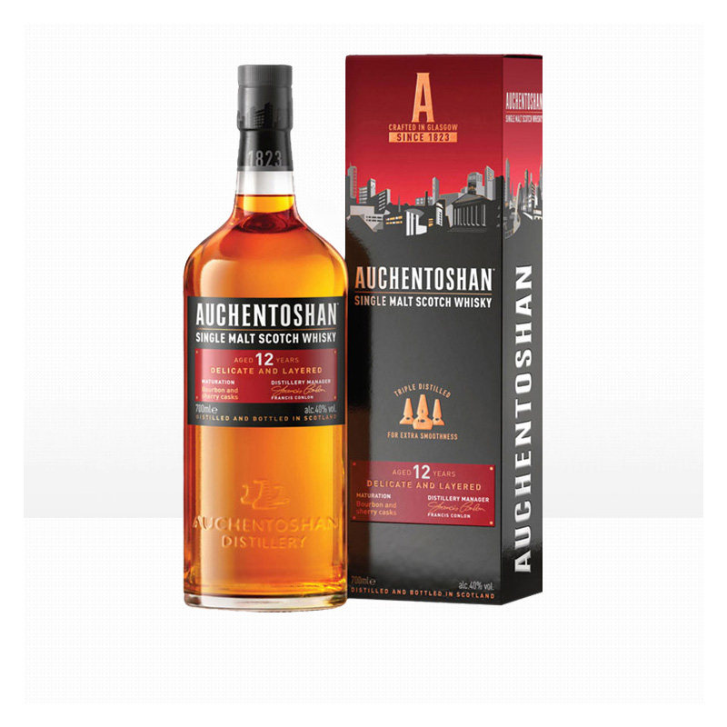 欧肯特轩12/18/21年三桶单一麦芽威士忌纯麦苏格兰酒英国进口洋酒