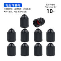 10 rubber caps for tire air valve caps, including beautiful and French ones, for bicycles, electric bikes, cars and scooters thumbnail 3