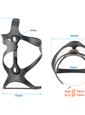 DEEMOUNT户外运动水杯架自行车配件碳纤维水壶架骑行装备