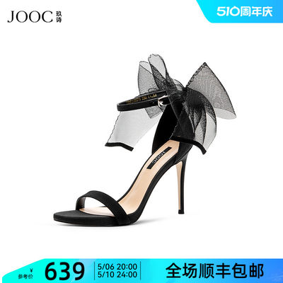 JOOC2022夏季山东凉鞋蝴蝶结