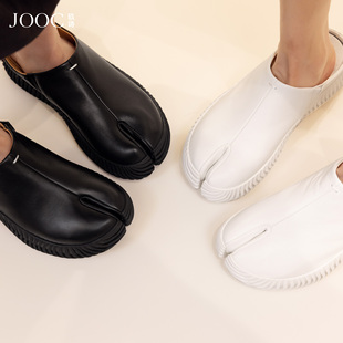 【自我表达】JOOC玖诗Tabi分趾鞋女2026春季新款厚底勃肯包头拖鞋