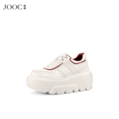 休闲百搭板松糕鞋 25秋冬新款 无界时尚 JOOC玖诗厚底潮流运动鞋