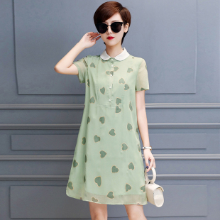 绝美连衣裙小个子孕妇哺乳期特体加肥加大女装 女 夏天衣服2024新款