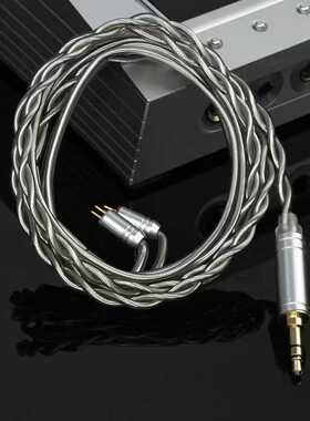 耳机升级线5N单晶铜镀银线0.78 MMCX通用接口