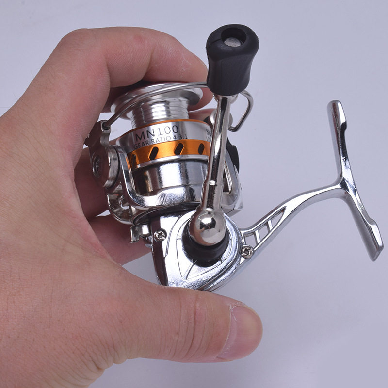 全金属新款金属捕鱼卷筒传动比为4.3:1渔轮轻型旋转卷轴钓鱼用品,户外/登山/野营/旅行用品,鱼线轮,淘宝优惠券,粉丝福利购,淘宝优惠卷