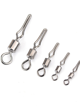 FISHKING10个装美式子线夹连接器转环渔具用品渔具配件厂家直销