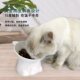 新高脚倾斜水粮一体猫碗卡通护颈防打翻猫狗食碗宠物用品工厂批发