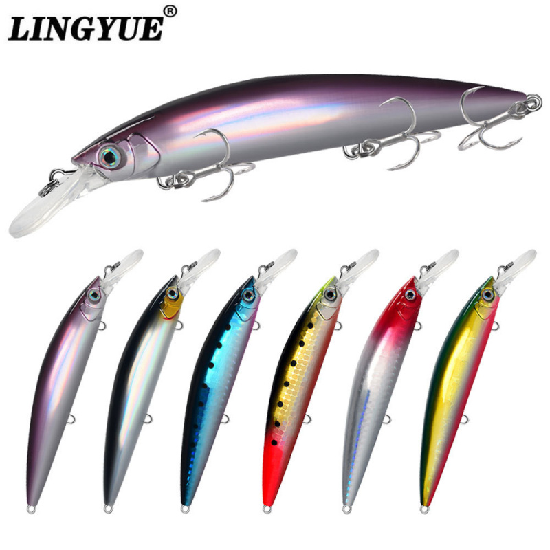 新品远投沉水米诺13cm37.5g路亚