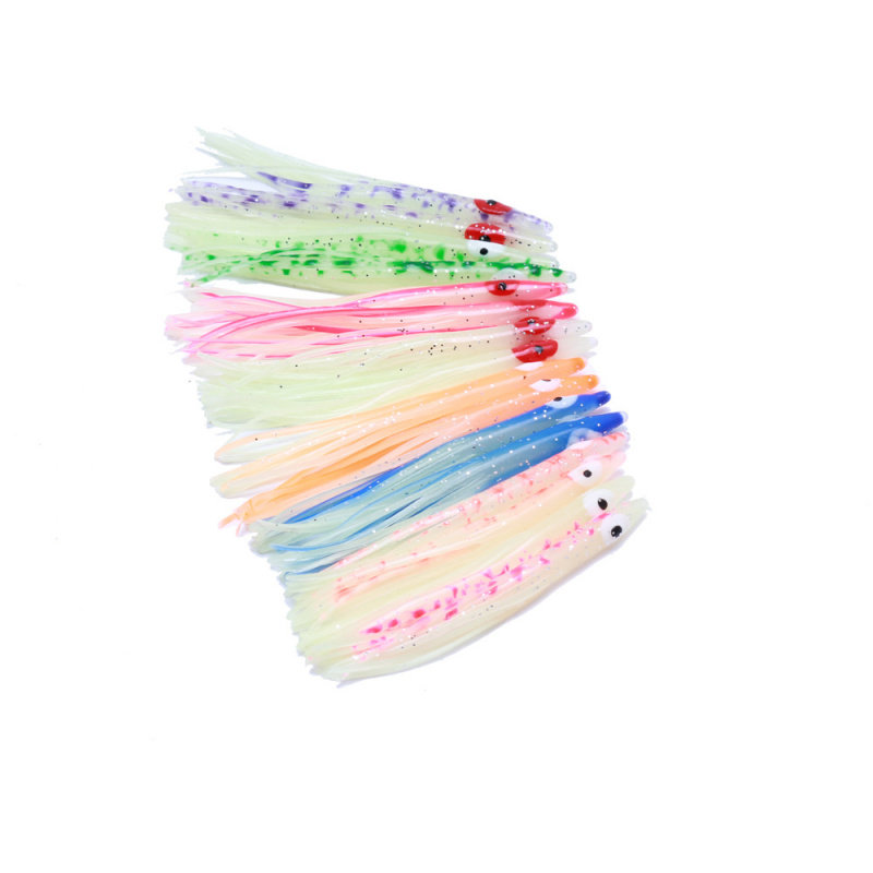 10pcs一包深海海钓鲈鱼带鱼夜光串钩章鱼鱿鱼须假饵路亚软饵,户外/登山/野营/旅行用品,台钓饵,淘宝优惠券,粉丝福利购,淘宝优惠卷