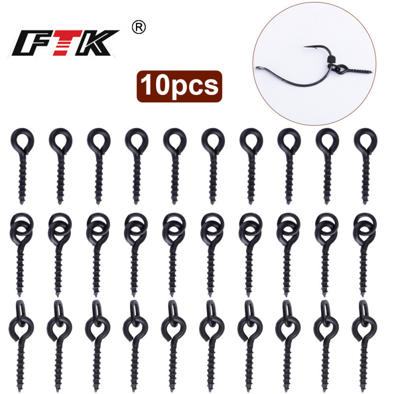 FTK飞德饵针10只装欧式鲤钓球饵