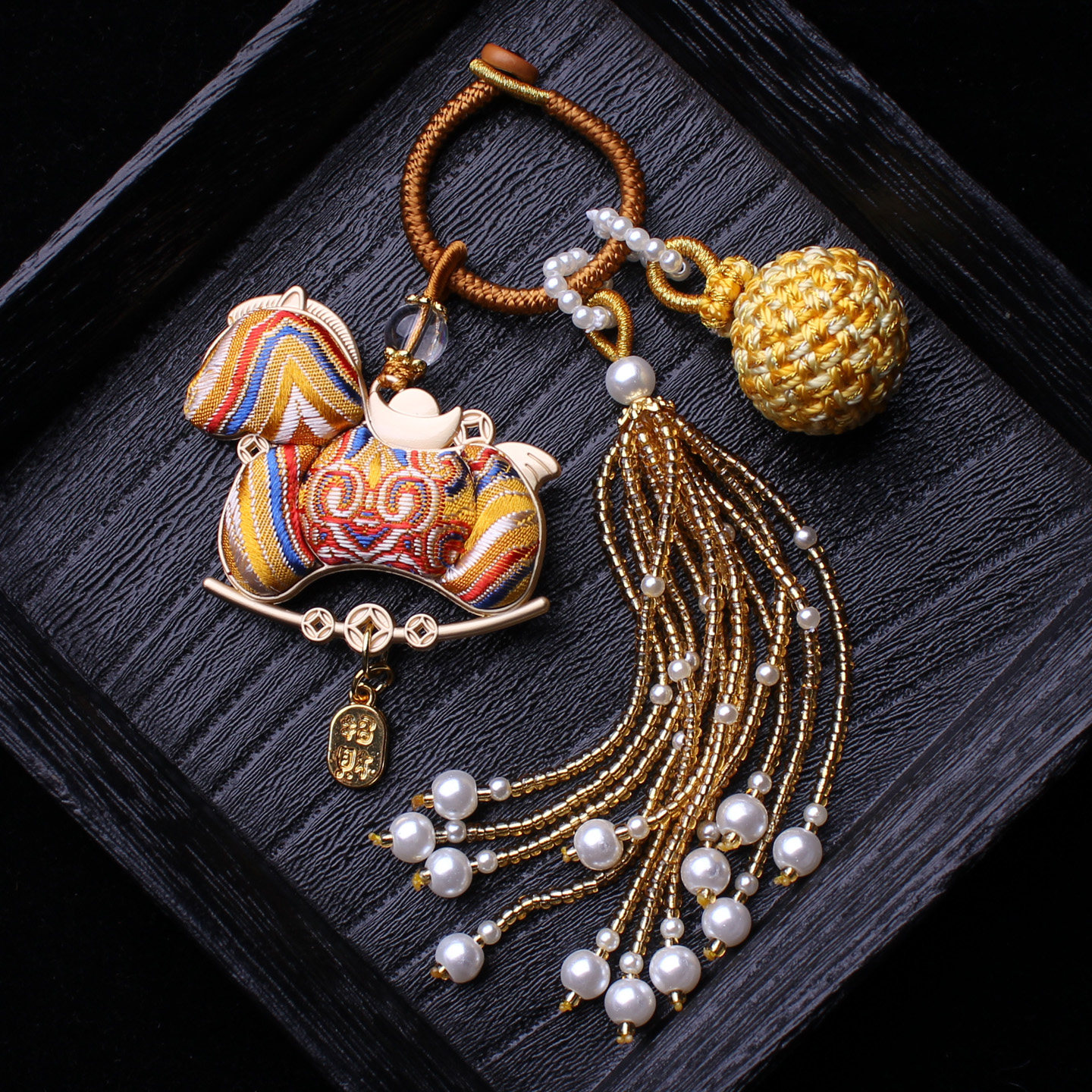 非遗宋锦双面小马包包压襟挂件流苏编有球必应汉服挂饰车挂钥匙坠,饰品/流行首饰/时尚饰品新,压襟挂件,淘宝优惠券,粉丝福利购,淘宝优惠卷