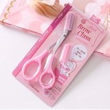 Косметические ножницы для бровей, бритва для лица, база под макияж