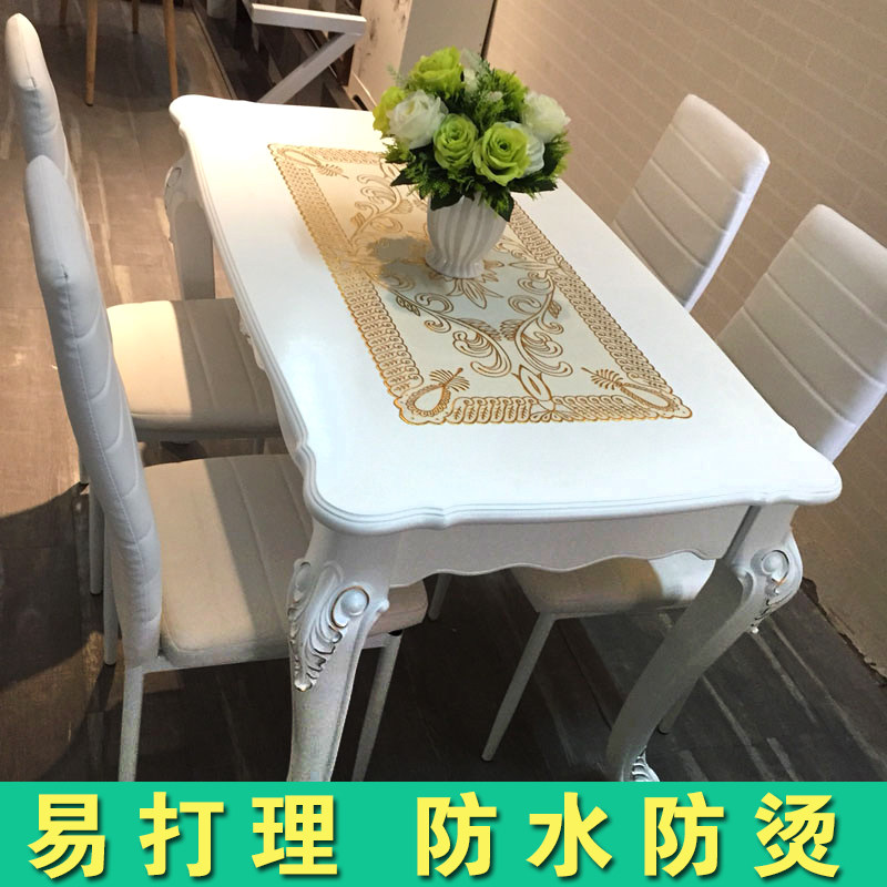 餐厅欧式田园家用4人餐桌餐台简约方桌饭桌小户型6人长方形小桌子|msdalam kategori perabot kediaman, of Tables, meja makan - dari Buy2taobao.com untuk memberikan perkhidmatan ejen Taobao profesional membeli