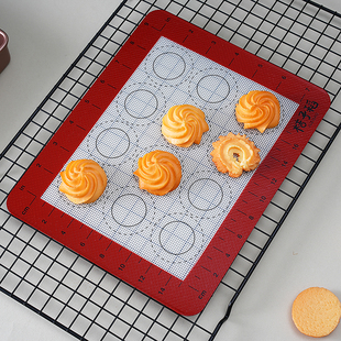 耐高温硅胶垫铂金烤盘垫不粘烘焙垫蛋糕卷曲奇饼干马卡龙烤箱工具