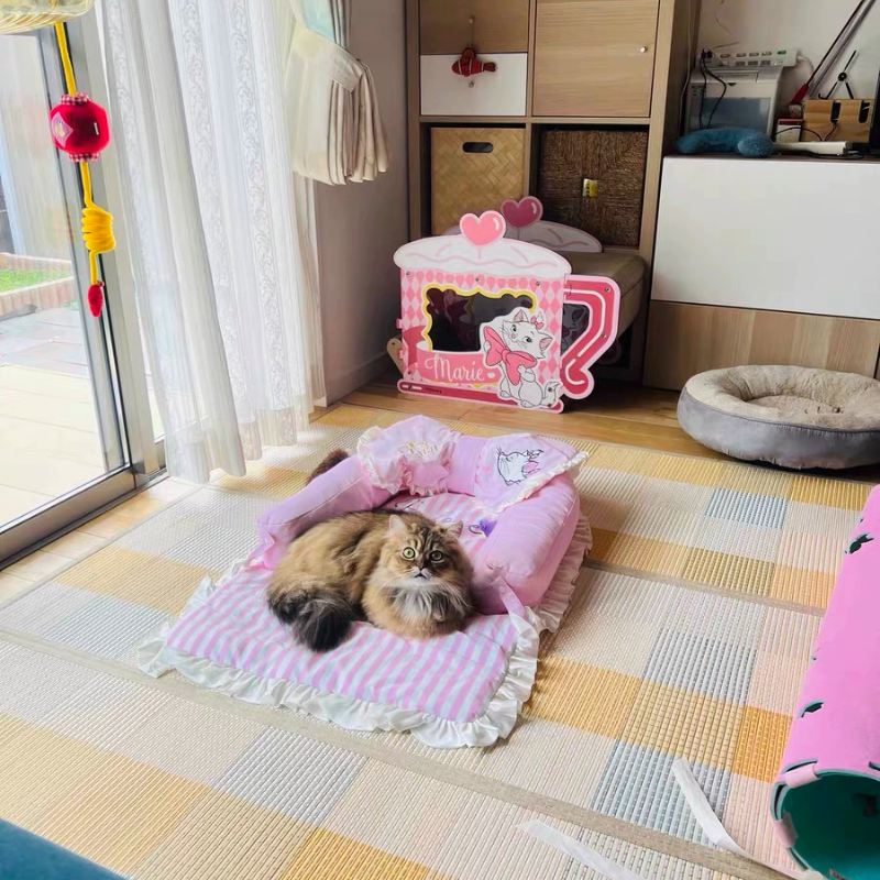 迪士尼玛丽猫系列 猫咪两用宠物猫窝 布类 80*55*12cm,宠物/宠物食品及用品,猫笼子/猫别墅,淘宝优惠券,粉丝福利购,淘宝优惠卷